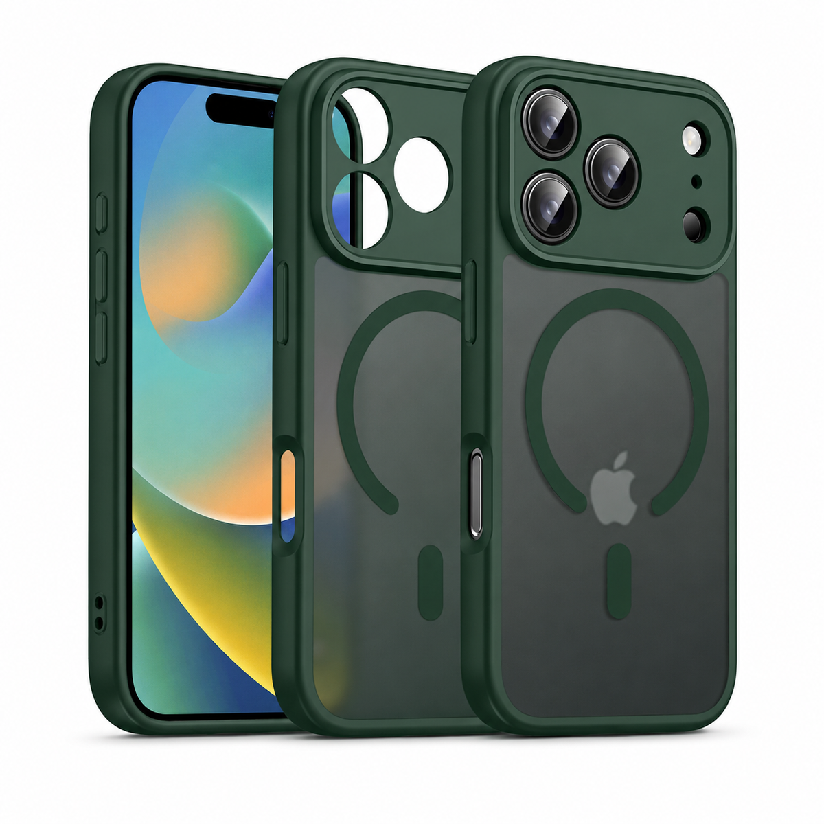 Premium iPhone Case MagSafe Translucent Matte Magnetic Protective Cover Anti Fingerprint Anti Scratch Lightweight PC TPU Slim Full Coverage Case Design