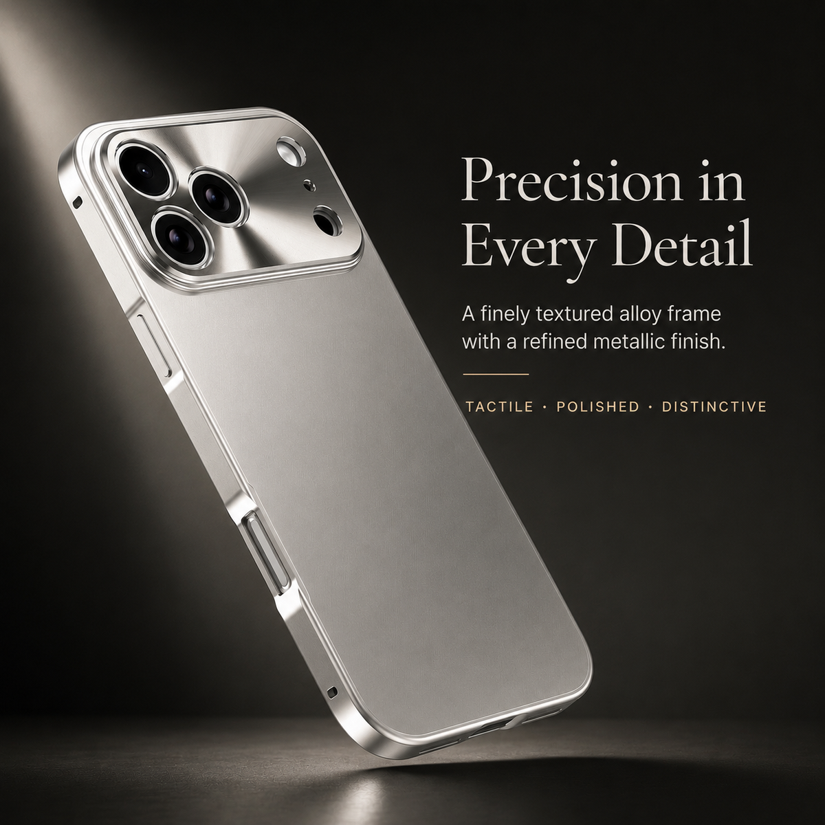 Premium iPhone Case MagSafe Ultra Thin Aluminum Frame Frosted Matte Back Shockproof Camera Protection Anti Fingerprint Slim Full Coverage Design Style