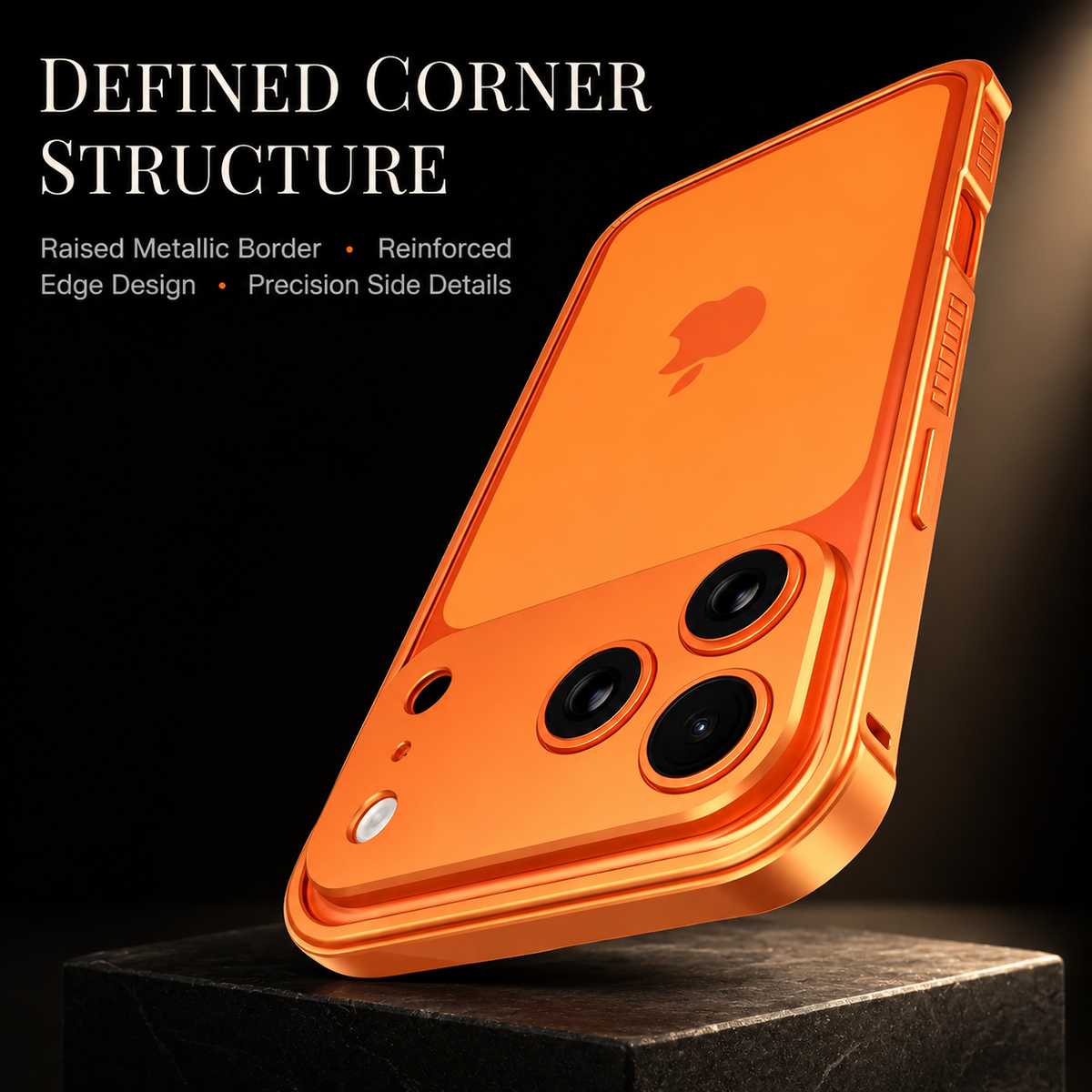 Premium iPhone Case MagSafe Ultra Thin Aluminum Frame Metal Bumper Lens Protector Matte Anti Scratch Non Slip Lightweight Protective Cover Case Design