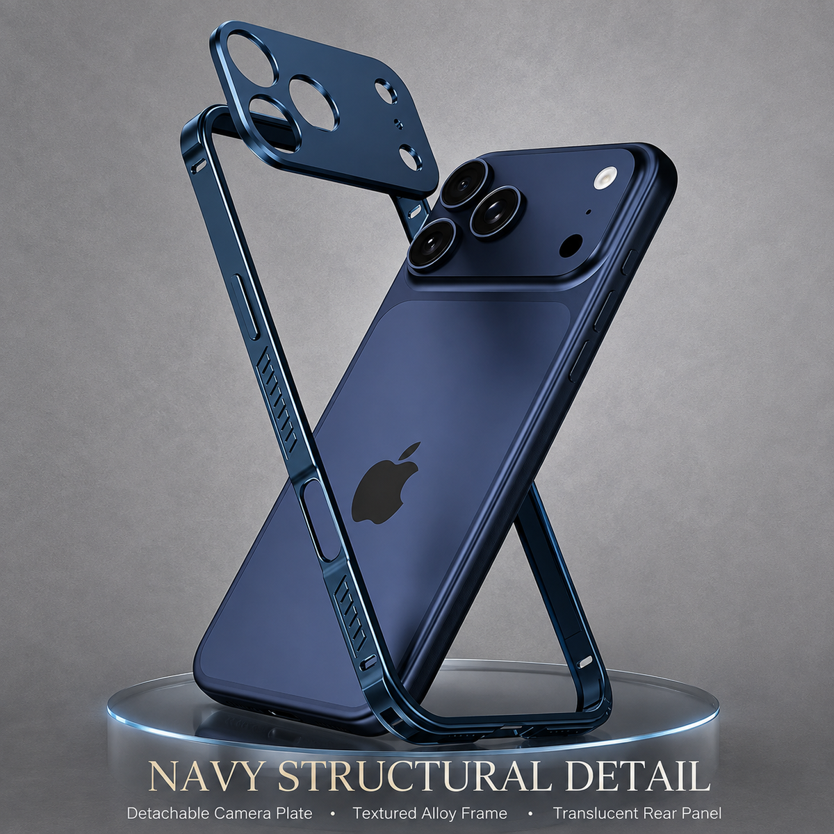 Premium iPhone Case MagSafe Ultra Thin Aluminum Frame Metal Bumper Lens Protector Matte Anti Scratch Non Slip Lightweight Protective Cover Case Design