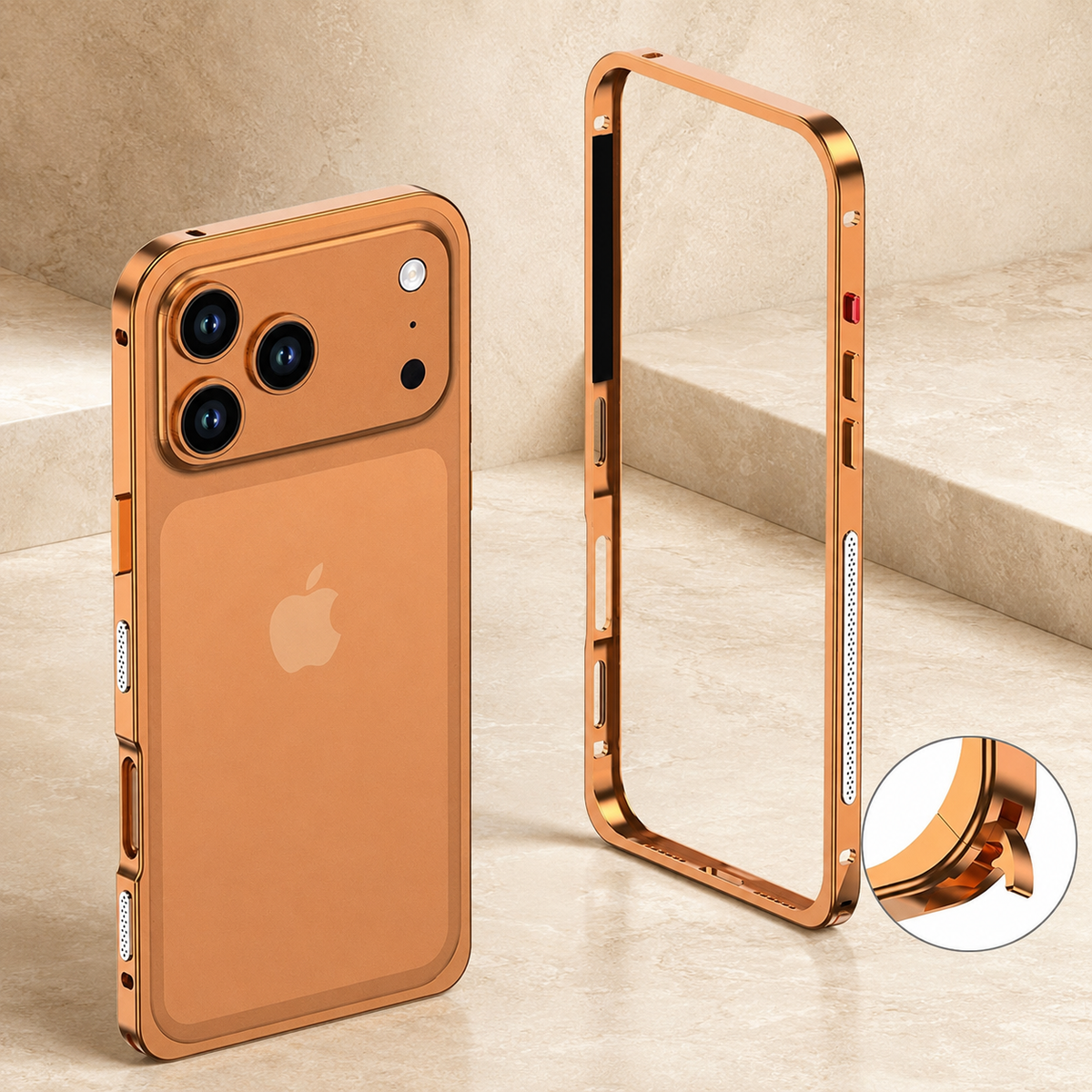 Premium iPhone Case MagSafe Ultra Thin Aluminum Metal Bumper Magnetic Protective Frame Anti Scratch Anti Fingerprint Matte Non Slip Slim Lightweight Cover