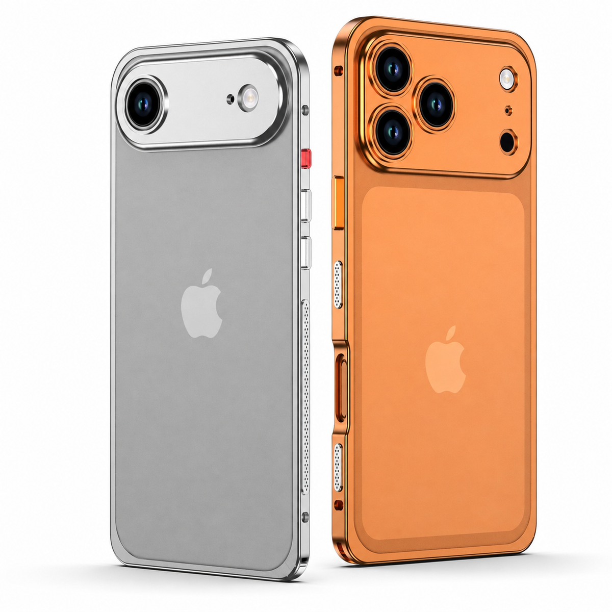 Premium iPhone Case MagSafe Ultra Thin Aluminum Metal Bumper Magnetic Protective Frame Anti Scratch Anti Fingerprint Matte Non Slip Slim Lightweight Cover