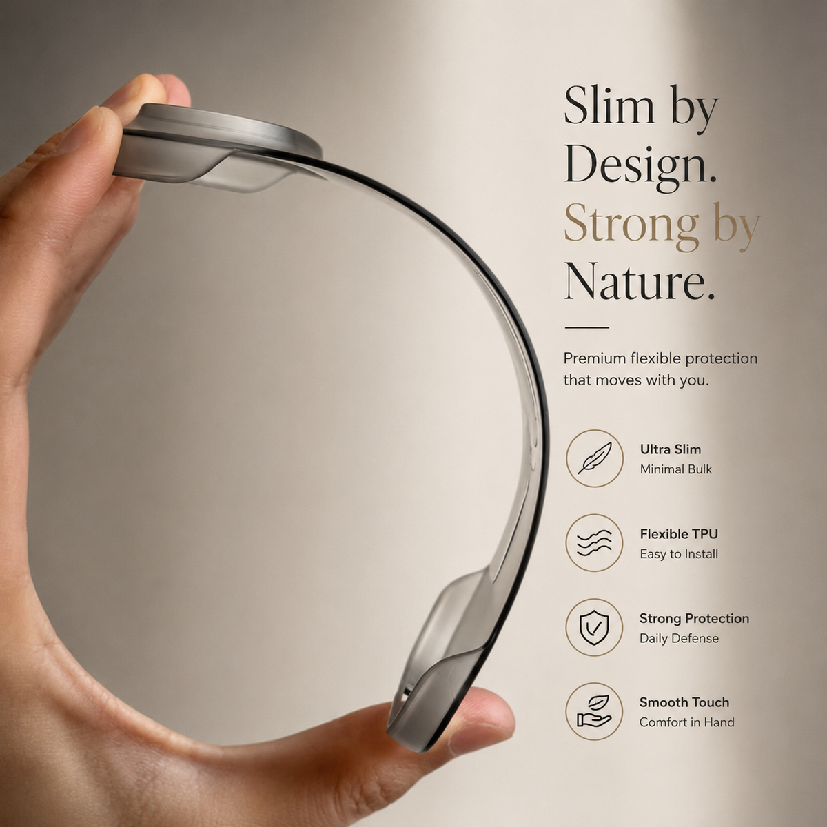 Premium iPhone Case MagSafe Ultra Thin Frameless Magnetic Clear Matte Protective Cover Anti Scratch Wireless Charging Slim Lightweight Minimalist Case