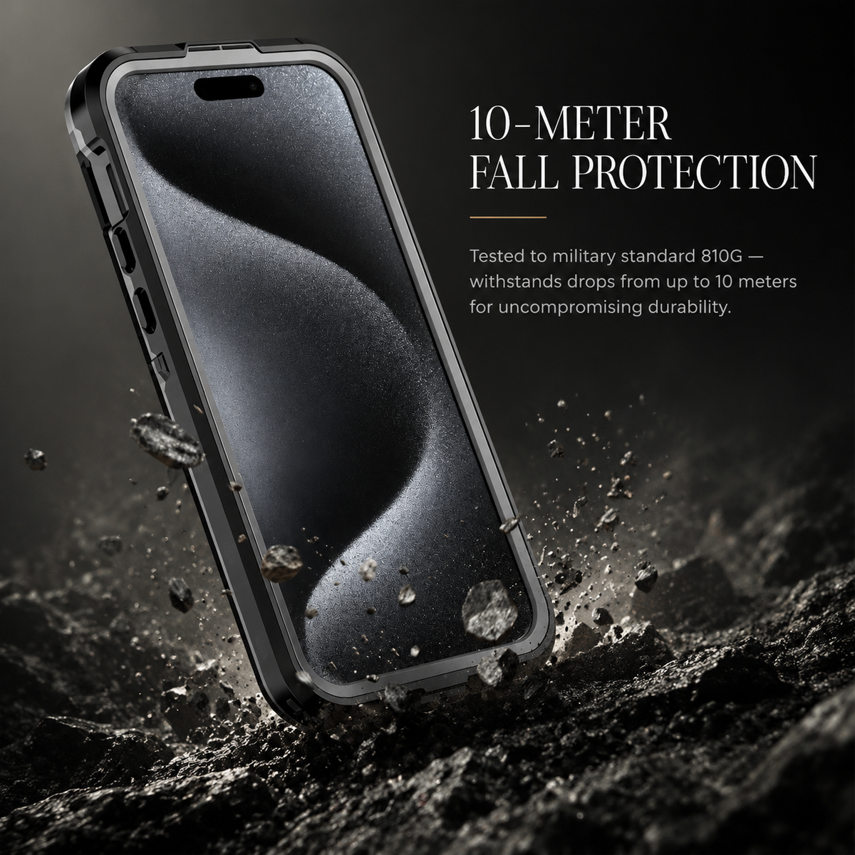 Premium iPhone Case MagSafe Waterproof IP68 Shockproof 360 Full Body Sealed Protective Cover Camera Lens Dustproof Anti Scratch Magnetic Slim Design Qi