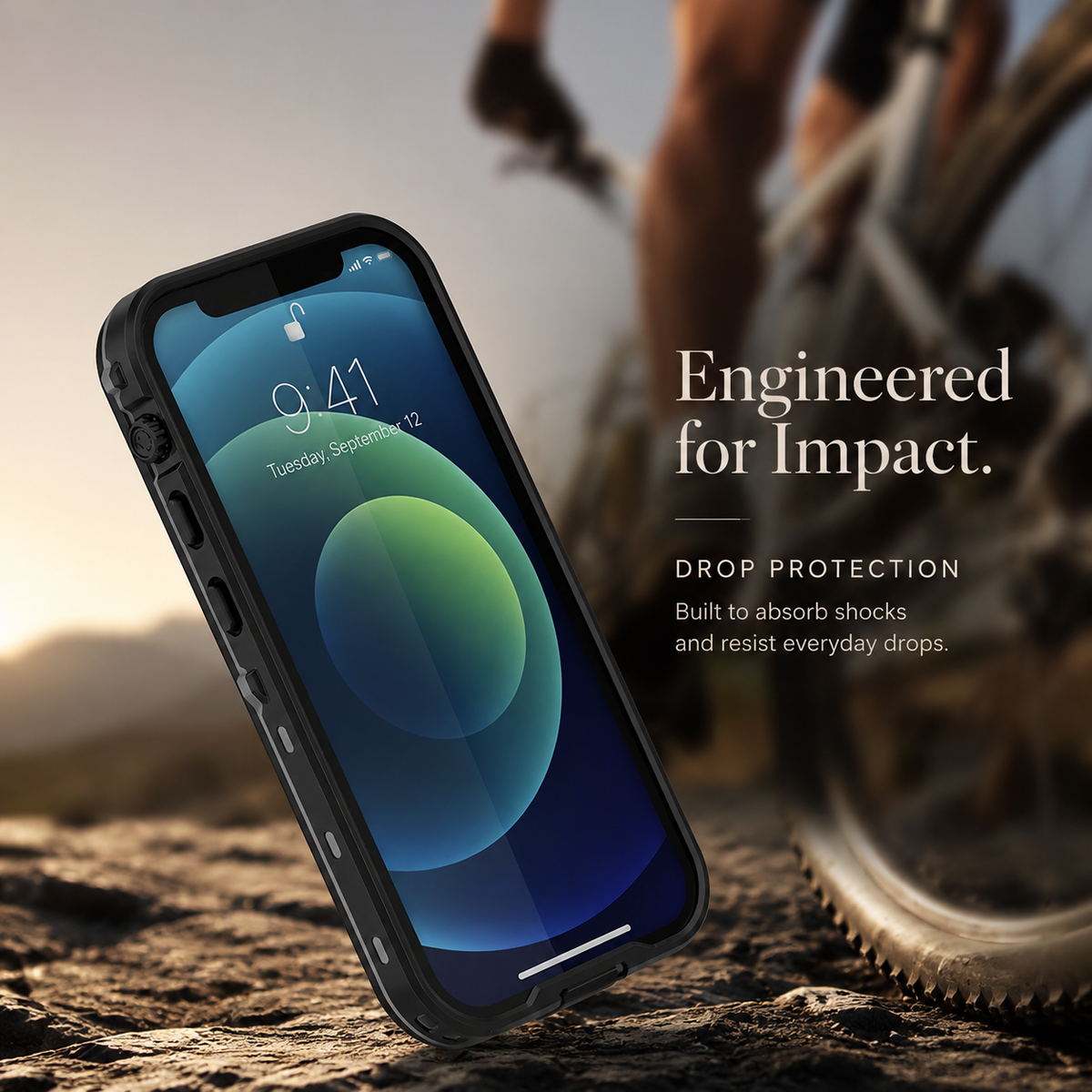 Premium iPhone Case MagSafe Waterproof Shockproof IP68 Sealed Body Cover Camera Lens Protection Transparent Dustproof Rugged Protective Design Surface