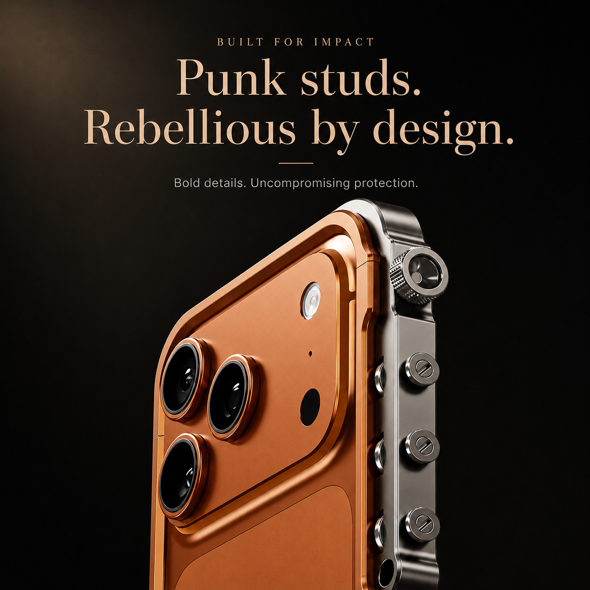 Premium iPhone Case Magnetic Aluminum Alloy Bumper MagSafe Compatible Shockproof Heat Dissipation Anti Scratch Non Slip Lightweight Silicone Frame Protective Design