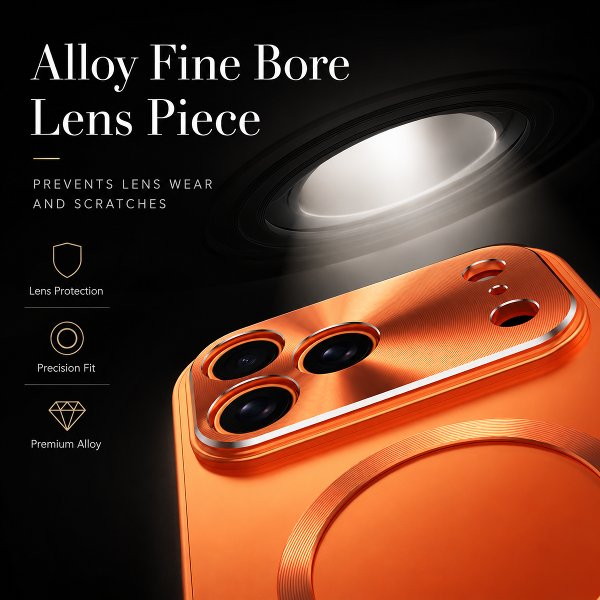 Premium iPhone Case Magnetic Aluminum Alloy Frame Frosted PC Backplate Ultra Thin Shockproof Anti Scratch Anti Fingerprint Non Slip Matte Cover