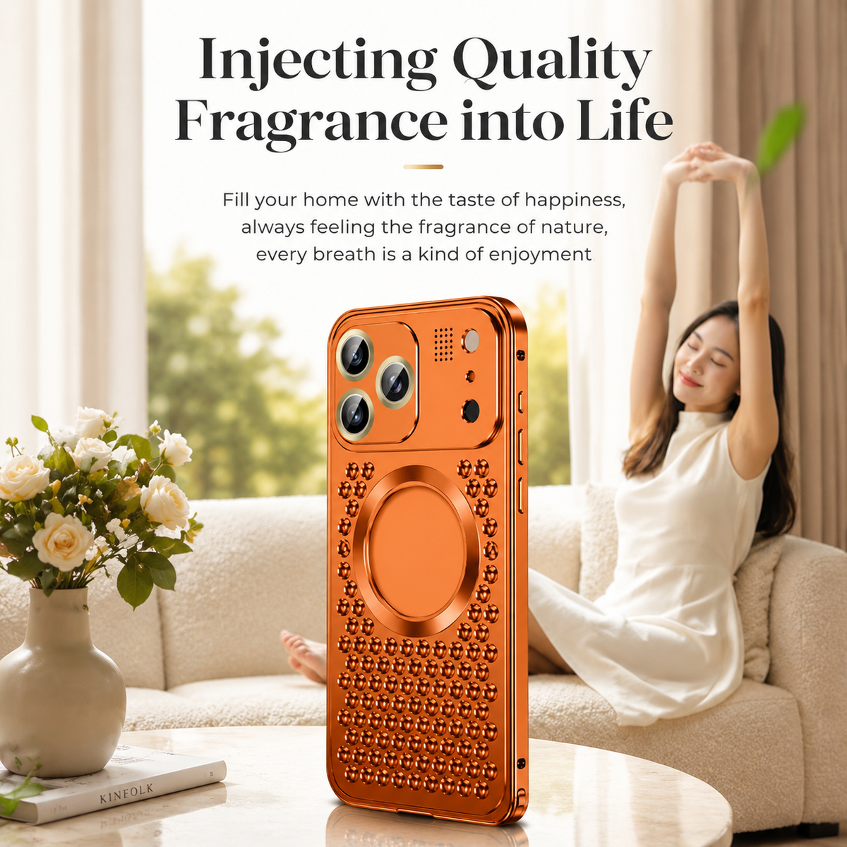 Premium iPhone Case Magnetic Aluminum Alloy Frame Shockproof Protective Cover Heat Dissipation Metal Design Camera Lens Guard Anti Fall Slim Lightweight