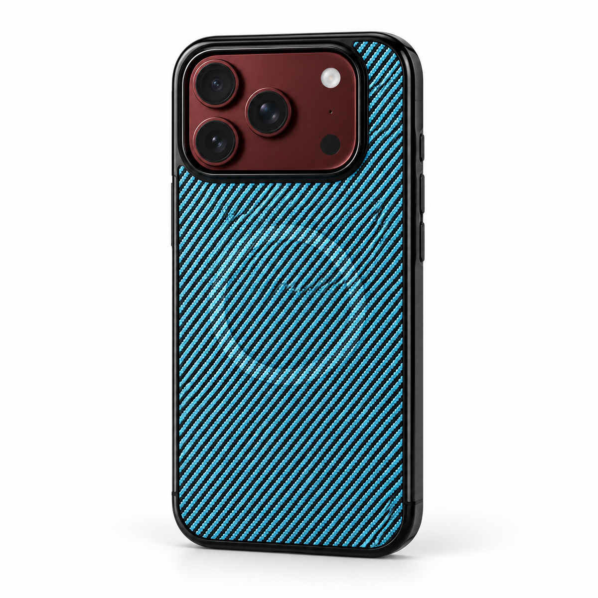 Premium iPhone Case Magnetic Carbon Fiber Pattern Soft TPU Shockproof Anti Knock Slim Protective Durable Non Slip Wireless Charging Phone Cover Shell Case