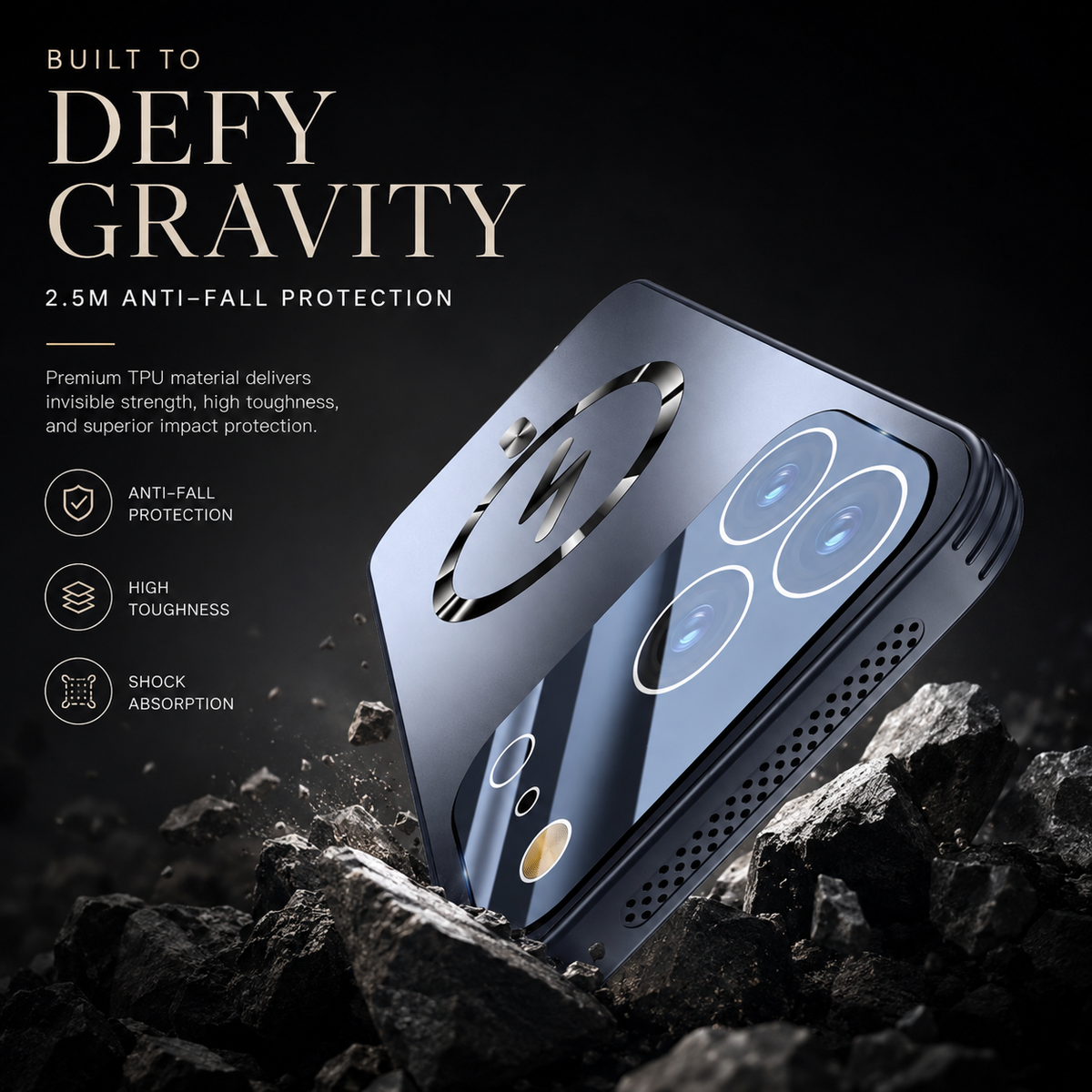 Premium iPhone Case Magnetic Frosted Heat Dissipation Protective Cover Camera Lens Protection Anti Scratch Slim Full Coverage Cooling Matte Case Design
