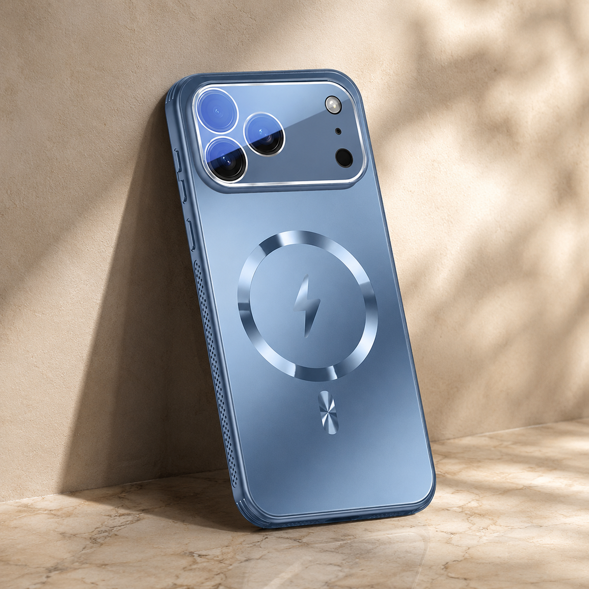 Premium iPhone Case Magnetic Frosted Heat Dissipation Protective Cover Camera Lens Protection Anti Scratch Slim Full Coverage Cooling Matte Case Design