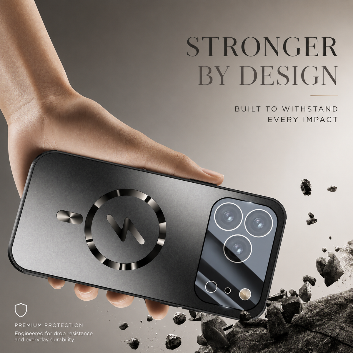 Premium iPhone Case Magnetic Frosted Heat Dissipation Protective Cover Camera Lens Protection Anti Scratch Slim Full Coverage Cooling Matte Case Design