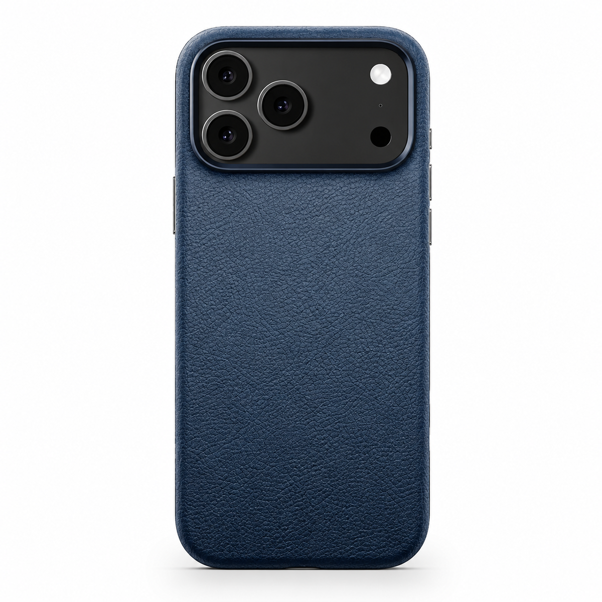 Premium iPhone Case Magnetic Leather Cover Metal Camera Protection Shockproof Anti Fingerprint Full Coverage MagSafe Wireless Charging Slim Protective