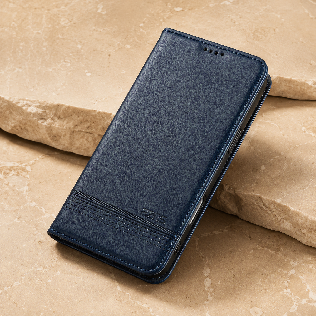 Premium iPhone Case Magnetic Leather Wallet Protective Cover Anti Scratch Dustproof Slim Card Storage Soft Touch Non Slip Full Coverage Folio Case