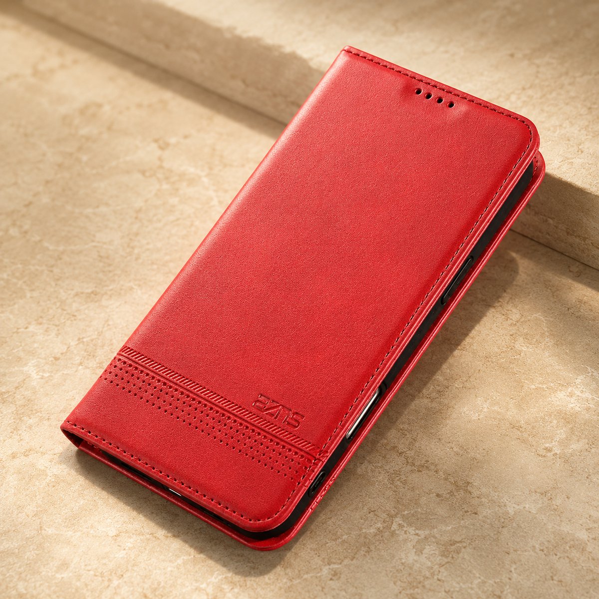 Premium iPhone Case Magnetic Leather Wallet Protective Cover Anti Scratch Dustproof Slim Card Storage Soft Touch Non Slip Full Coverage Folio Case