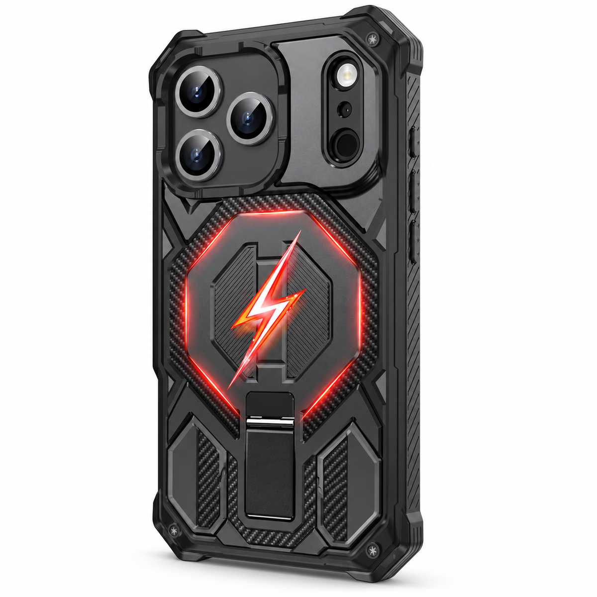 Premium iPhone Case Magnetic Military Grade Shockproof Heavy Shock Absorption Anti Drop Rugged Slim Durable Tough Full Protective Phone Cover Shell Case