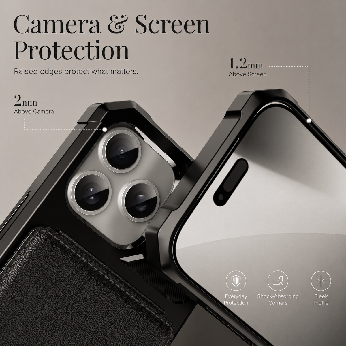 Premium iPhone Case Magnetic PU Leather Wallet Card Holder Flip Cover Shockproof Kickstand Anti Scratch Anti Fingerprint TPU Bumper Protective Case