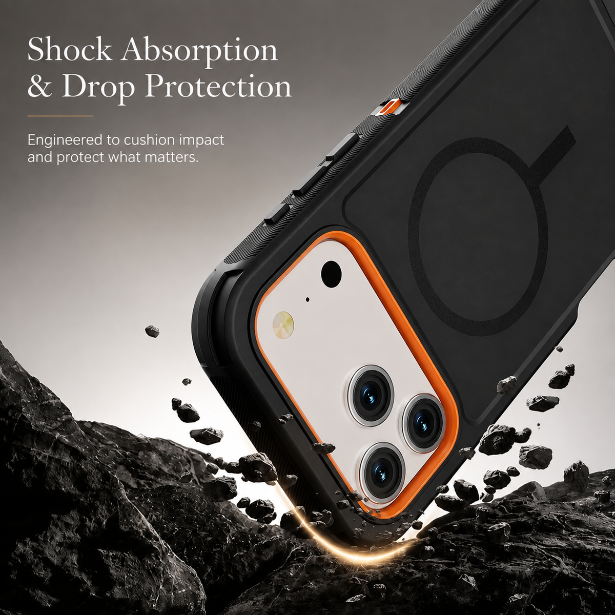 Premium iPhone Case Magnetic Rugged Defender Shockproof Armor Dual Layer Belt Clip Holder Protective Cover Full Port Protection Anti Slip Grip Heavy Duty Design