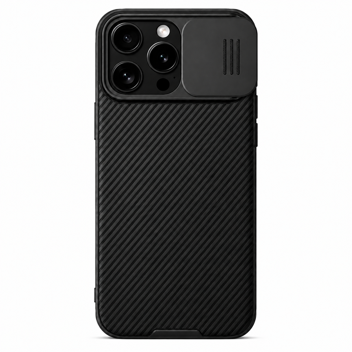 Premium iPhone Case Magnetic Shockproof Sliding Camera Cover PC TPU Dual Layer Anti Scratch Anti Slip Protective Casing Rugged Full Coverage Dustproof