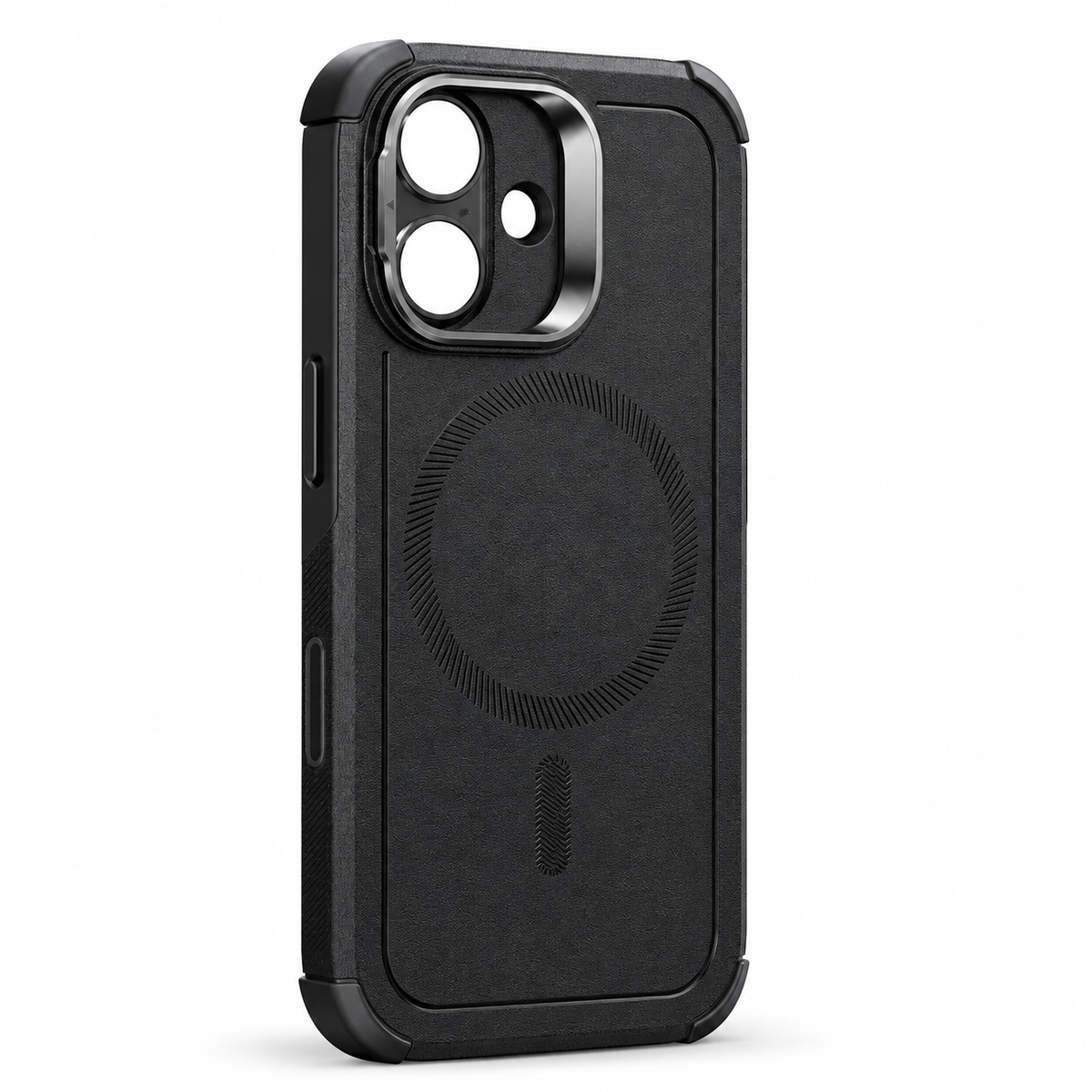 Premium iPhone Case Magnetic Stash Stand Military Grade Shockproof MagSafe Slim Anti Drop Camera Protection Durable Protective Kickstand Phone Cover Case