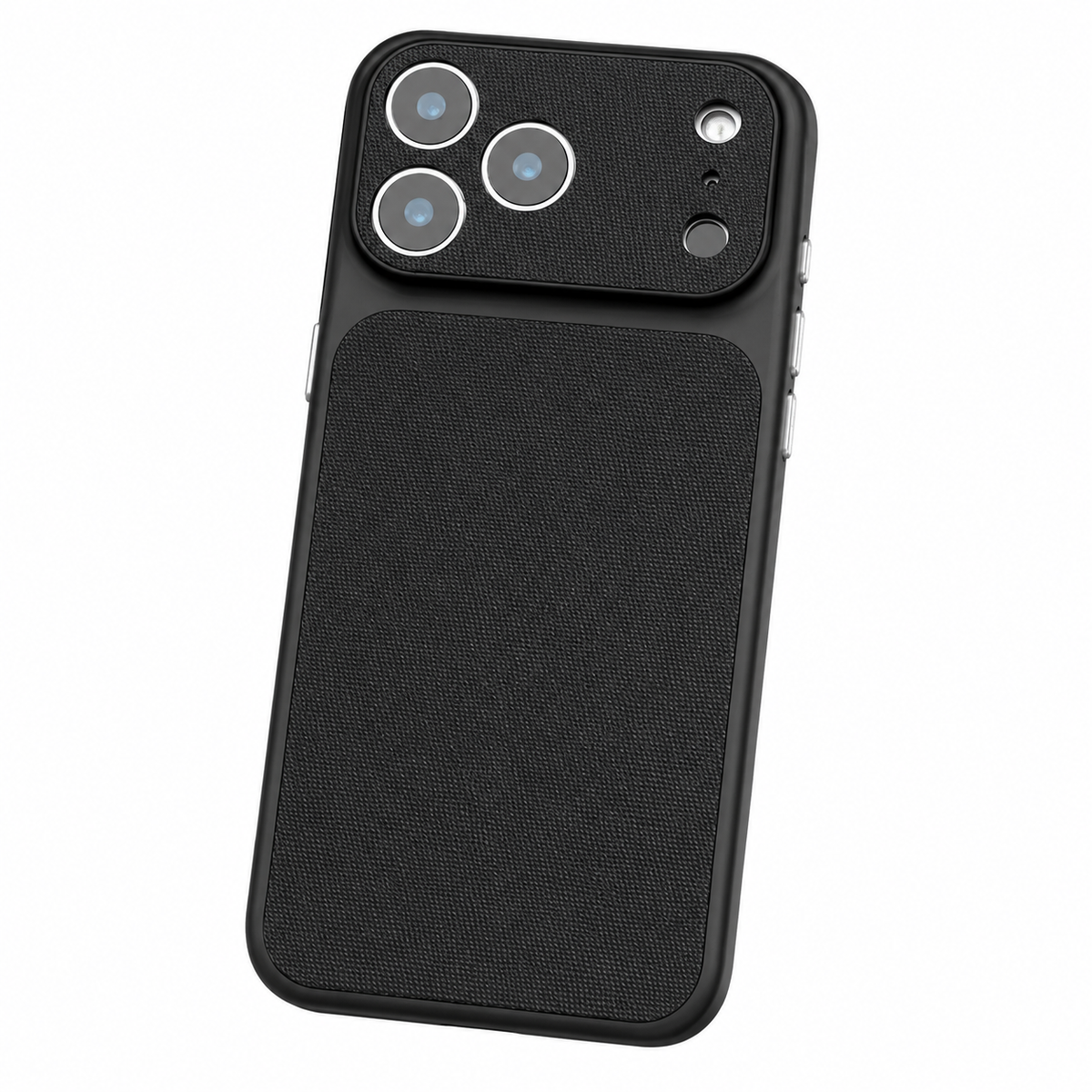 Premium iPhone Case Magnetic Woven Leather Textured Shockproof Protective Cover Hard PC Armor Anti Scratch Plating Slim Retro Non Slip Full Coverage