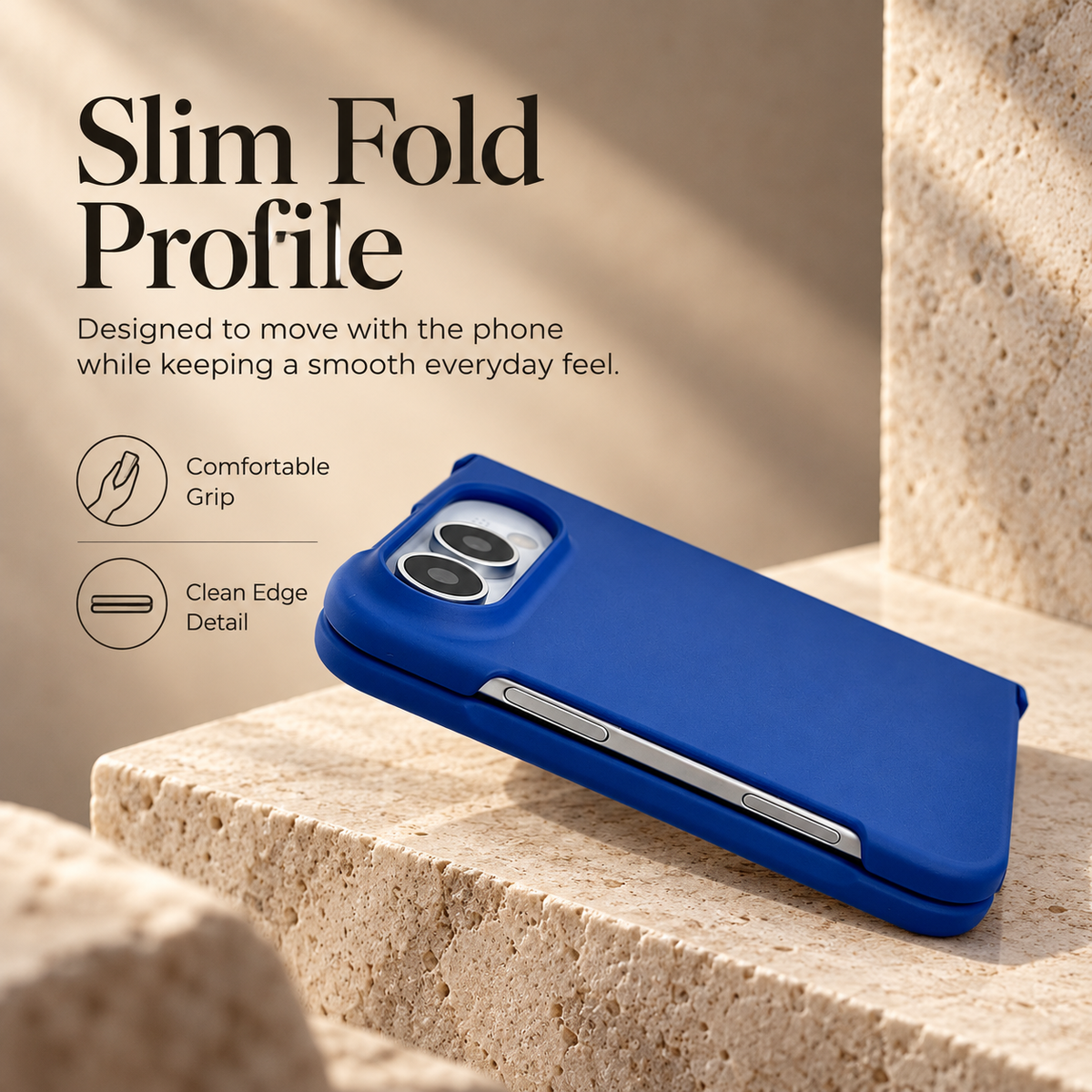 Premium iPhone Case Matte Candy Color Ultra Thin Foldable Cover Full Hinge Protection Shockproof Front Back Hard PC Slim Durable Protective Phone Cover Case