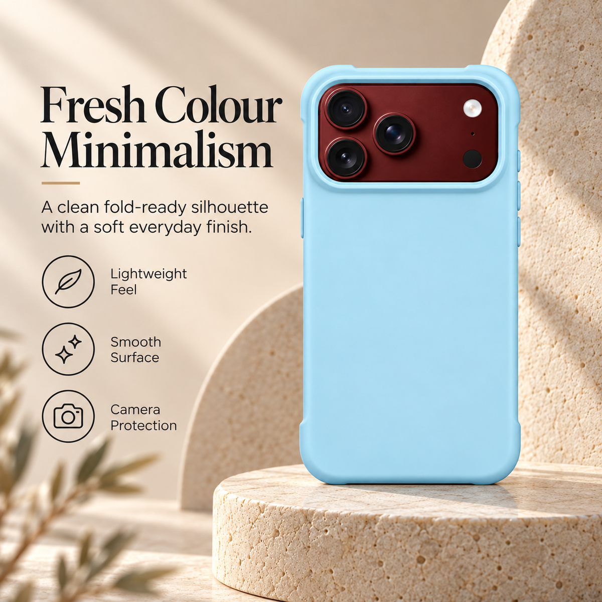 Premium iPhone Case Matte Candy Color Ultra Thin Foldable Cover Full Hinge Protection Shockproof Front Back Hard PC Slim Durable Protective Phone Cover Case