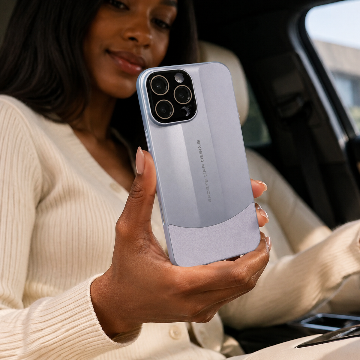 Premium iPhone Case Matte Leather Hard Shell Camera Lens Protection Anti Scratch Anti Fingerprint Non Slip Lightweight Dustproof Slim Protective Cover