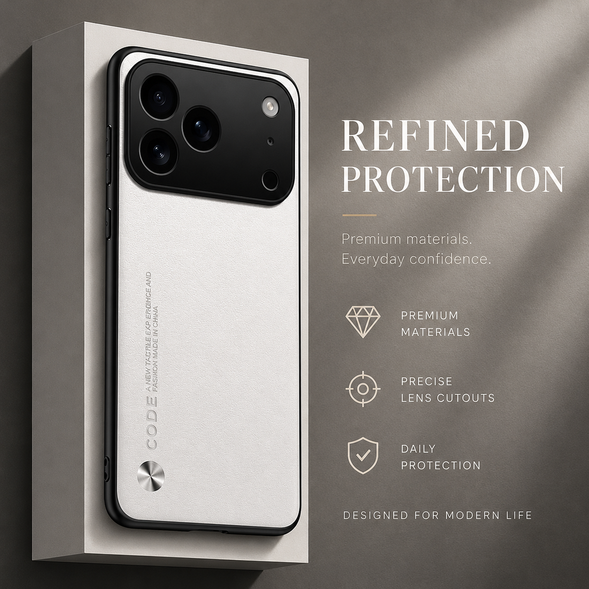 Premium iPhone Case Matte Soft TPU Shockproof Protective Bumper Metal Camera Lens Protection Anti Scratch Anti Fingerprint Slim Non Slip Plain Cover