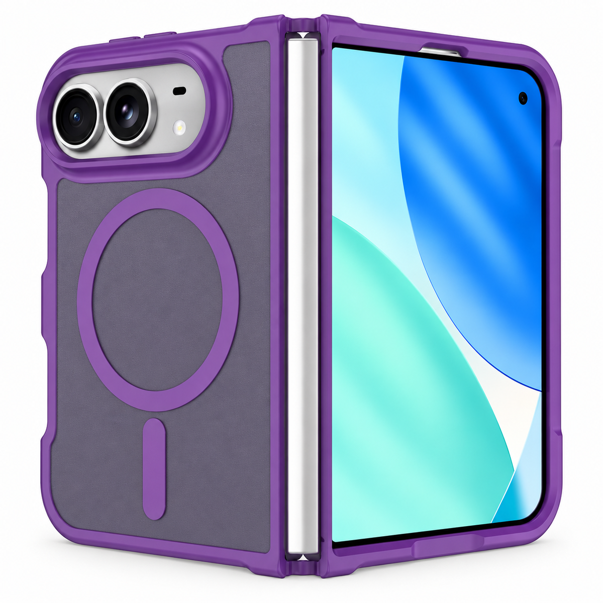 Premium iPhone Case Matte Translucent Skin Feel MagSafe Magnetic Ultra Thin Foldable Cover Wireless Charging Hard PC Slim Durable Protective Phone Cover Case
