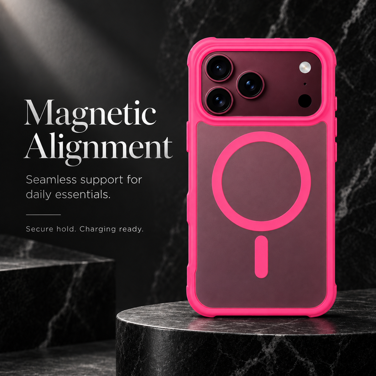 Premium iPhone Case Matte Translucent Skin Feel MagSafe Magnetic Ultra Thin Foldable Cover Wireless Charging Hard PC Slim Durable Protective Phone Cover Case