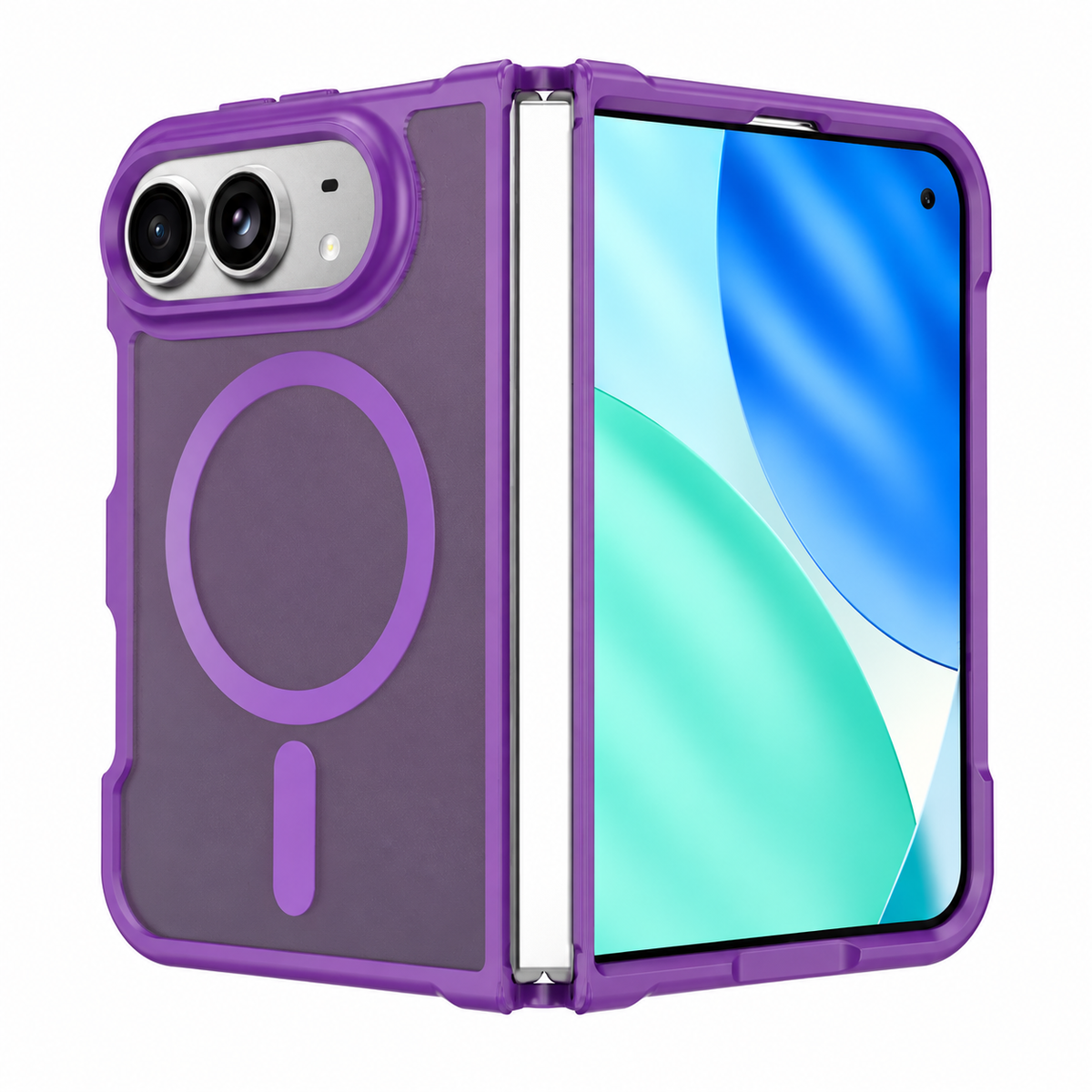 Premium iPhone Case Matte Translucent Skin Feel MagSafe Magnetic Ultra Thin Foldable Cover Wireless Charging Hard PC Slim Durable Protective Phone Cover Case