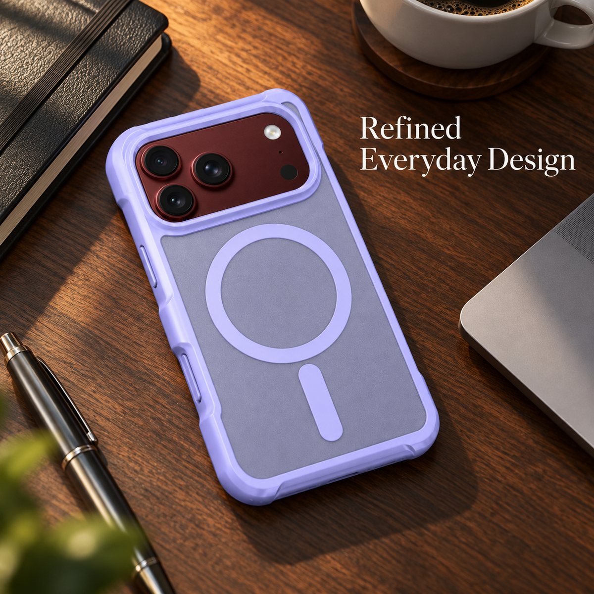 Premium iPhone Case Matte Translucent Skin Feel MagSafe Magnetic Ultra Thin Foldable Cover Wireless Charging Hard PC Slim Durable Protective Phone Cover Case
