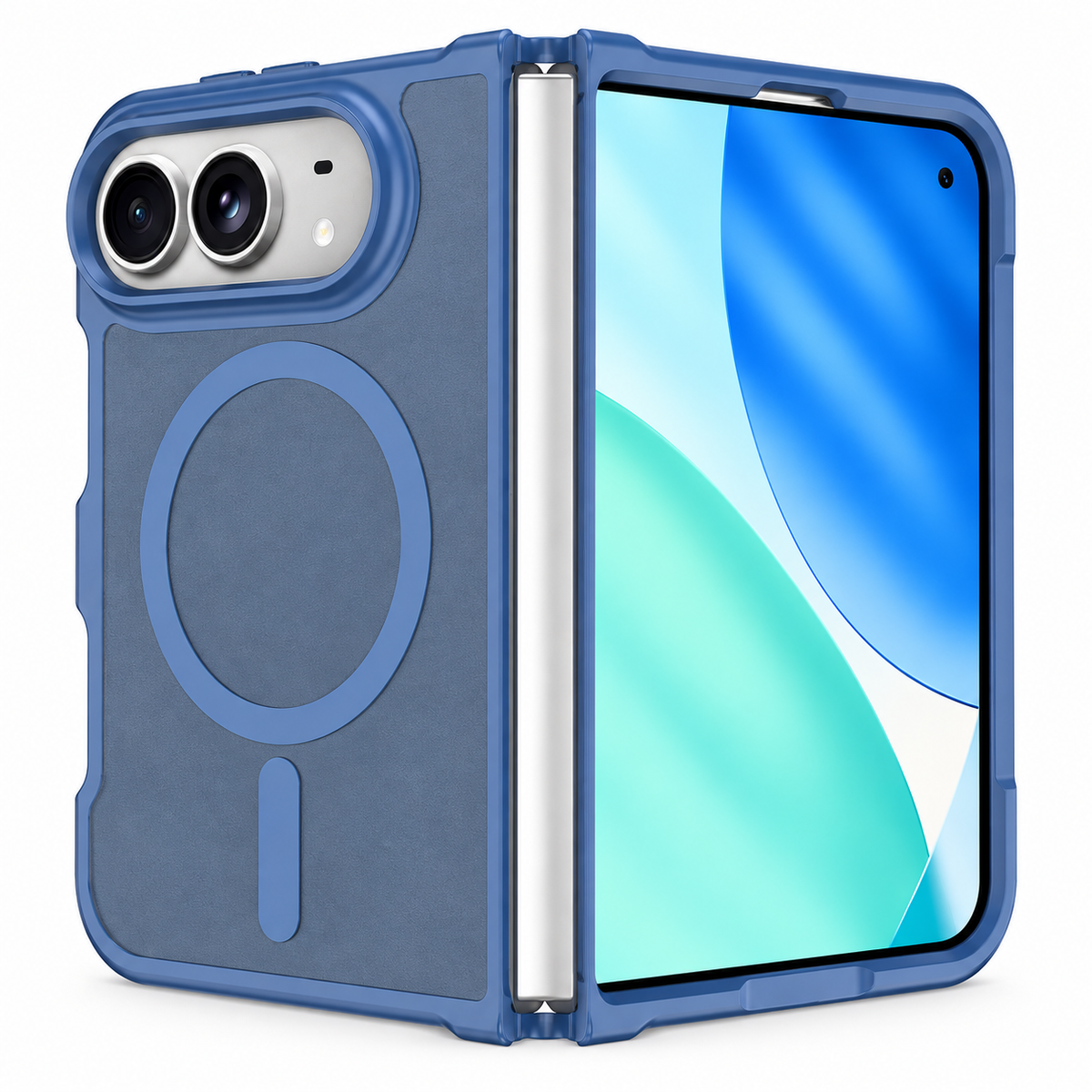 Premium iPhone Case Matte Translucent Skin Feel MagSafe Magnetic Ultra Thin Foldable Cover Wireless Charging Hard PC Slim Durable Protective Phone Cover Case