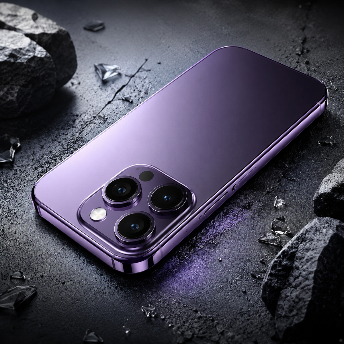 Premium iPhone Case Metal Camera Lens Protection Shockproof Dual Layer Protective Cover Soft Silicone Frame Anti Scratch Non Slip CD Laser 3D Design