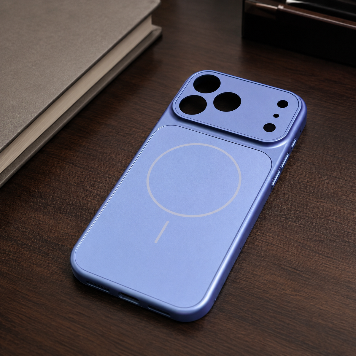 Premium iPhone Case Nano Matte Glass MagSafe Magnetic Wireless Charging Armor Shockproof Anti Fingerprint Slim Non Slip Durable Protective Phone Cover Case