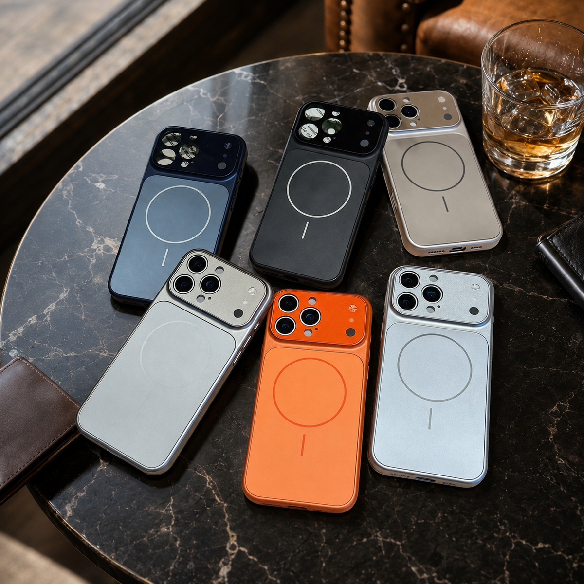 Premium iPhone Case Nano Matte Glass MagSafe Magnetic Wireless Charging Armor Shockproof Anti Fingerprint Slim Non Slip Durable Protective Phone Cover Case