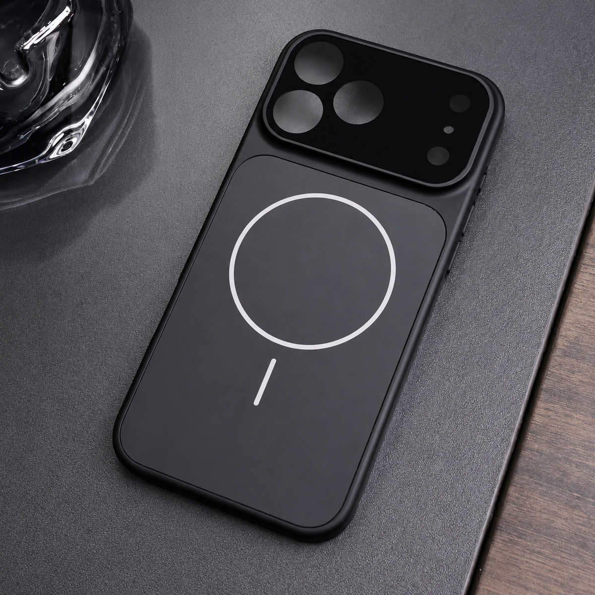 Premium iPhone Case Nano Matte Glass MagSafe Magnetic Wireless Charging Armor Shockproof Anti Fingerprint Slim Non Slip Durable Protective Phone Cover Case
