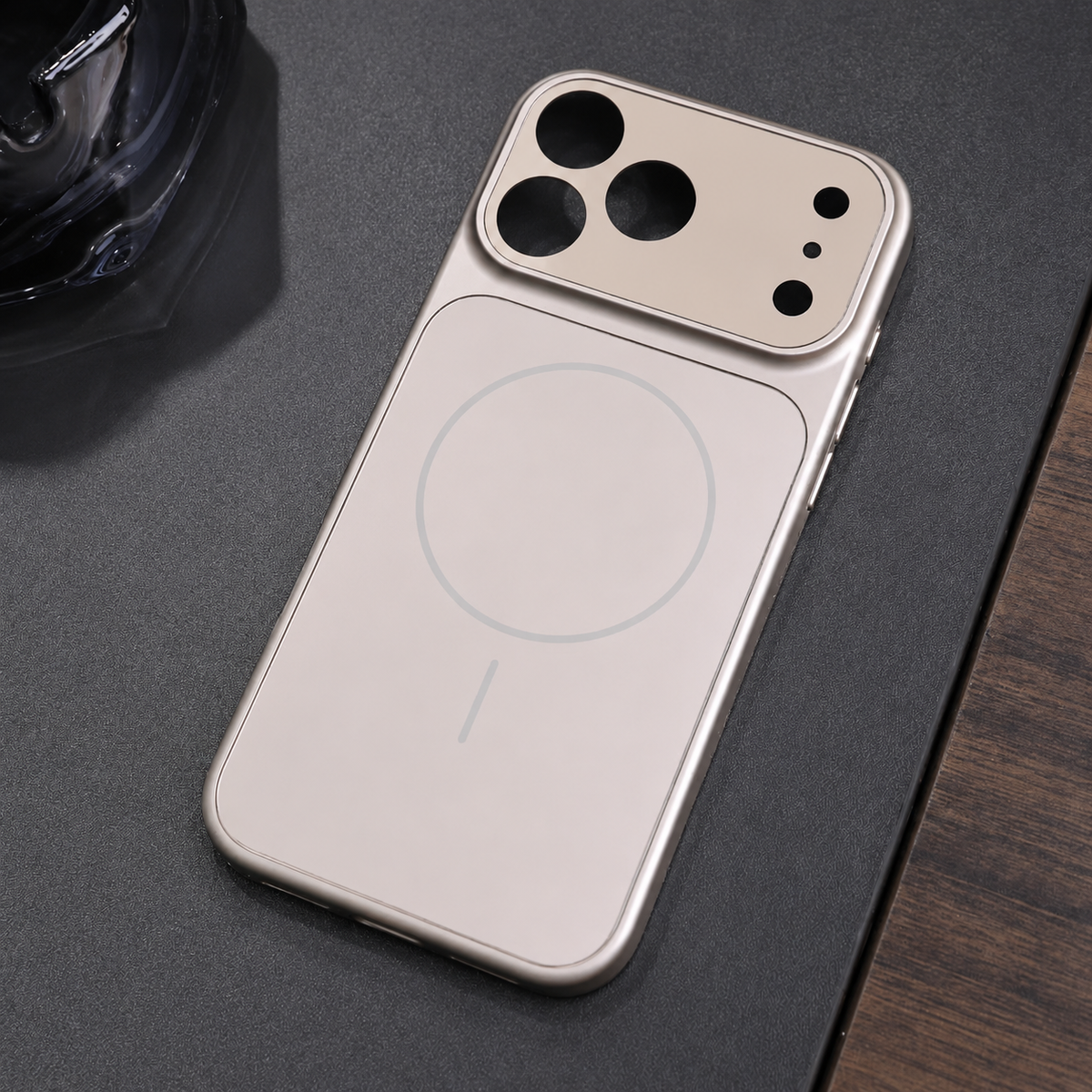 Premium iPhone Case Nano Matte Glass MagSafe Magnetic Wireless Charging Armor Shockproof Anti Fingerprint Slim Non Slip Durable Protective Phone Cover Case