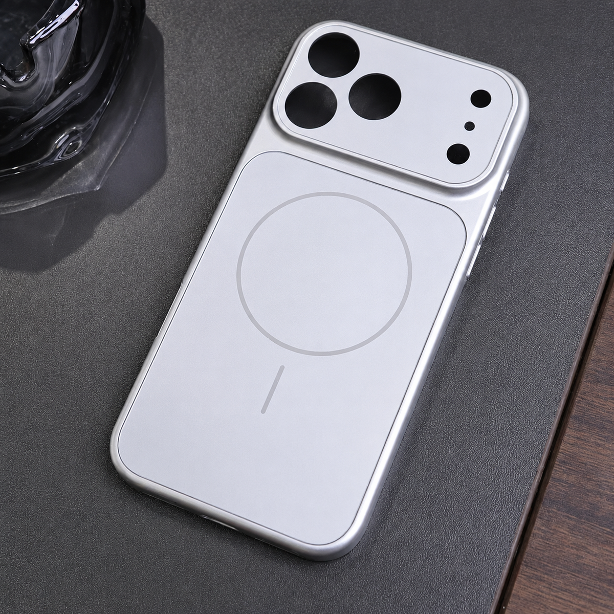 Premium iPhone Case Nano Matte Glass MagSafe Magnetic Wireless Charging Armor Shockproof Anti Fingerprint Slim Non Slip Durable Protective Phone Cover Case