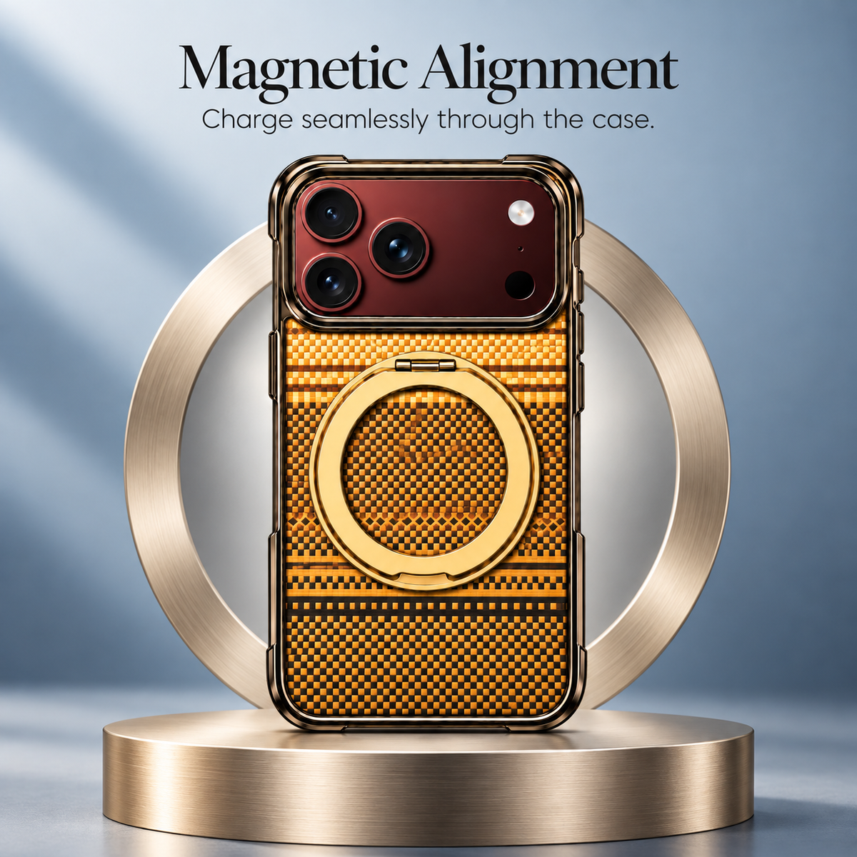 Premium iPhone Case Retro Leather Pattern Metal Magnetic Folding Bracket Tempered Film Shockproof Slim Durable Non Slip Protective Luxury Phone Cover Case