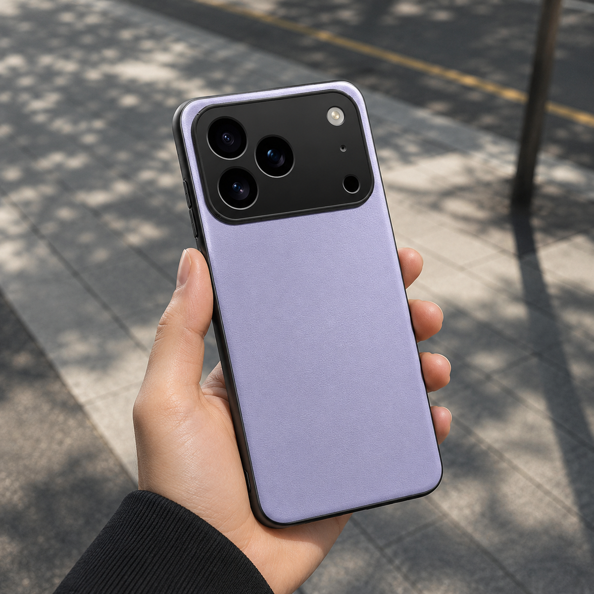 Premium iPhone Case Shockproof PC TPU Protective Cover Silicone Bumper Full Coverage Dustproof Slim Non Slip Soft Edge Anti Scratch Plain Design