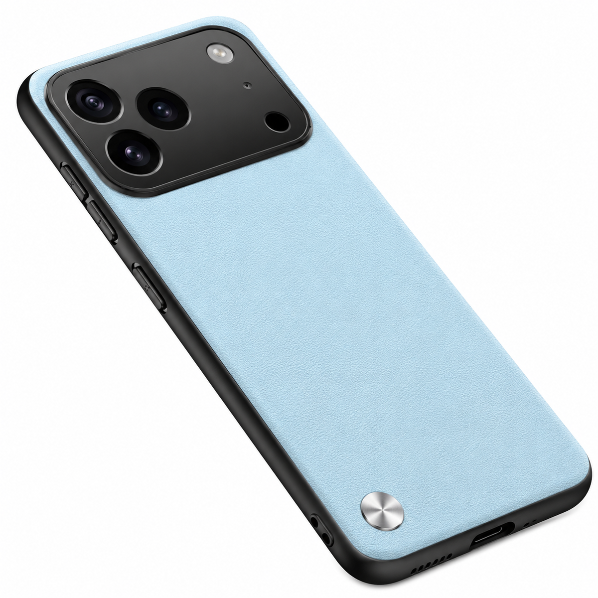 Premium iPhone Case Shockproof PC TPU Protective Cover Silicone Bumper Full Coverage Dustproof Slim Non Slip Soft Edge Anti Scratch Plain Design
