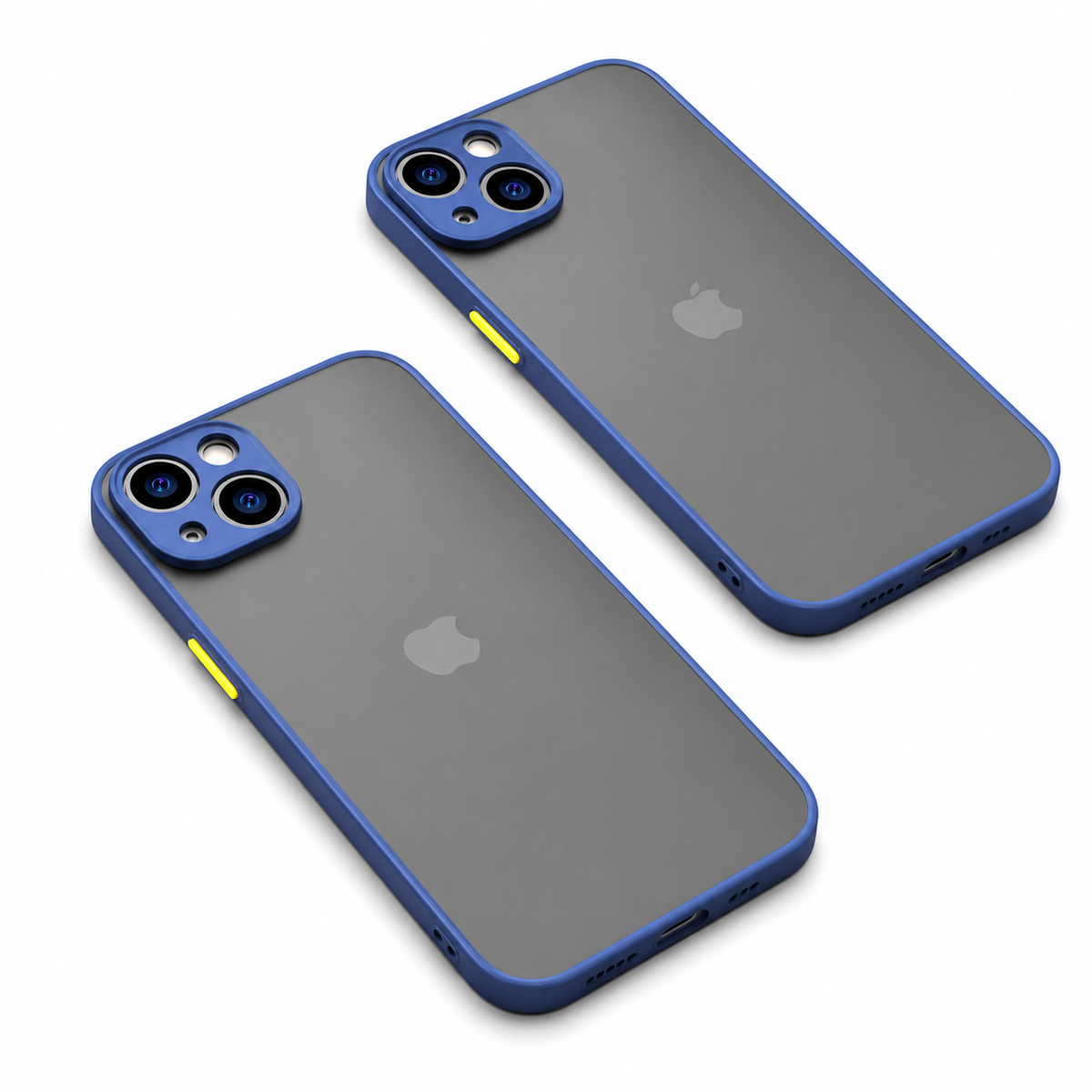 Premium iPhone Case Shockproof Translucent Armor Protective Cover Matte PC TPU Bumper Anti Fingerprint Anti Scratch Slim Lightweight Rugged Design