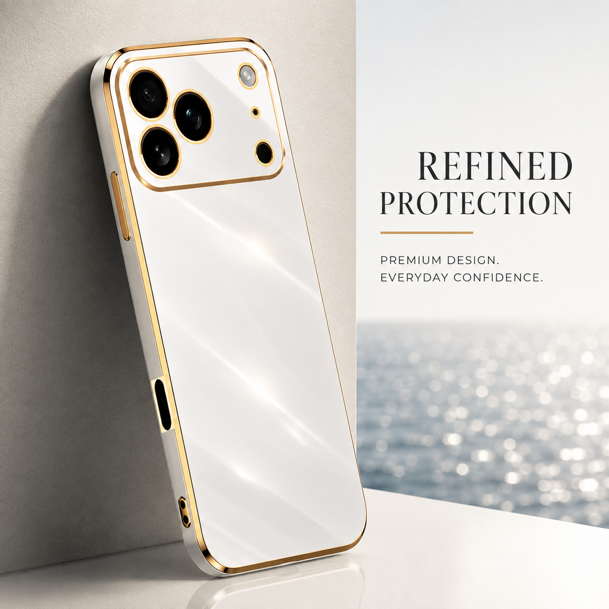 Premium iPhone Case Silicone Protective Cover MagSafe Compatible Shockproof Anti Scratch Matte Plating Soft Bumper Full Coverage Slim Lightweight Design