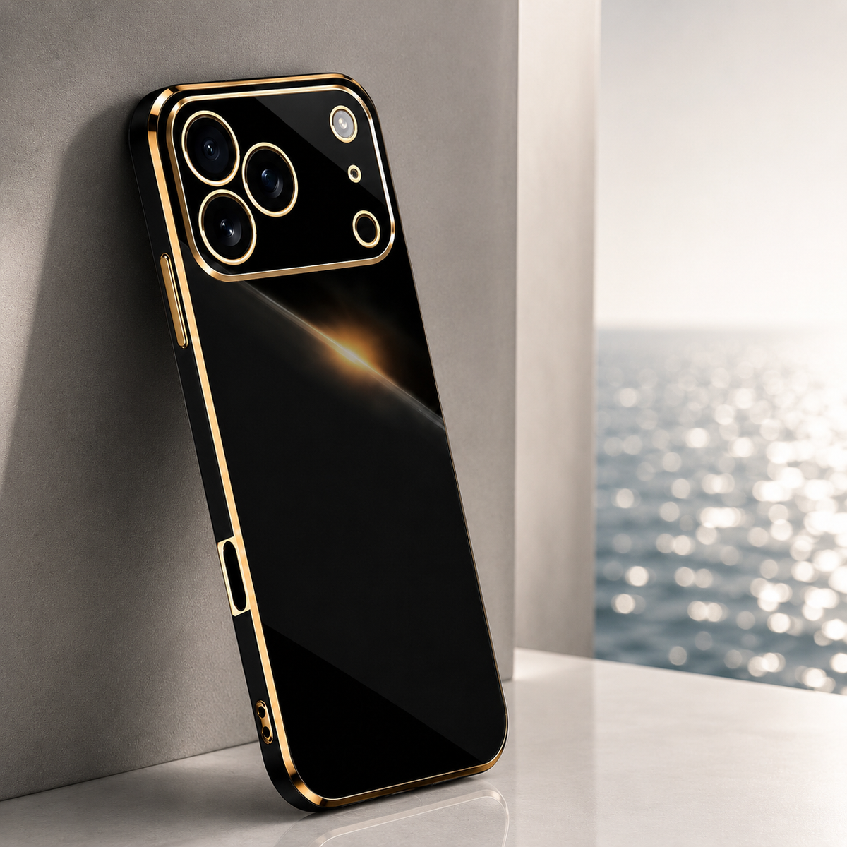 Premium iPhone Case Silicone Protective Cover MagSafe Compatible Shockproof Anti Scratch Matte Plating Soft Bumper Full Coverage Slim Lightweight Design