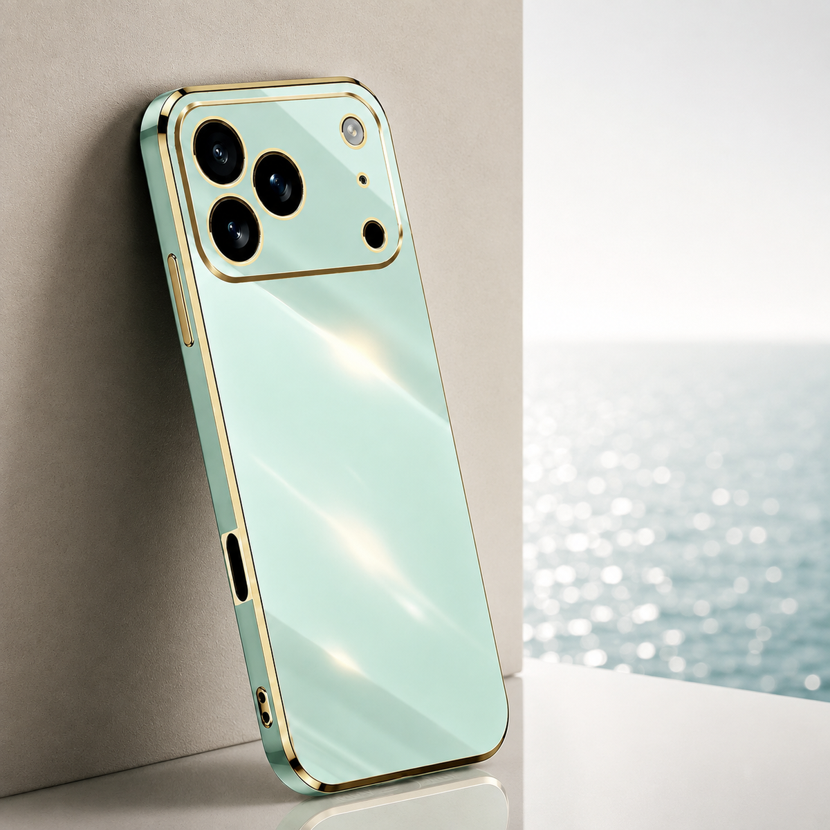 Premium iPhone Case Silicone Protective Cover MagSafe Compatible Shockproof Anti Scratch Matte Plating Soft Bumper Full Coverage Slim Lightweight Design