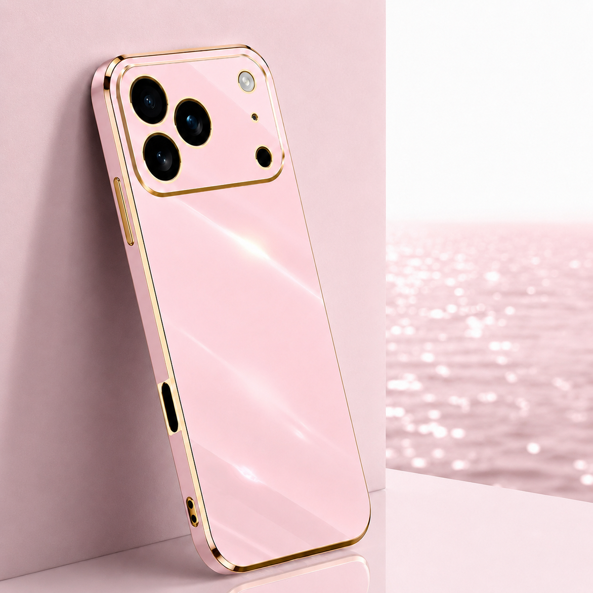 Premium iPhone Case Silicone Protective Cover MagSafe Compatible Shockproof Anti Scratch Matte Plating Soft Bumper Full Coverage Slim Lightweight Design