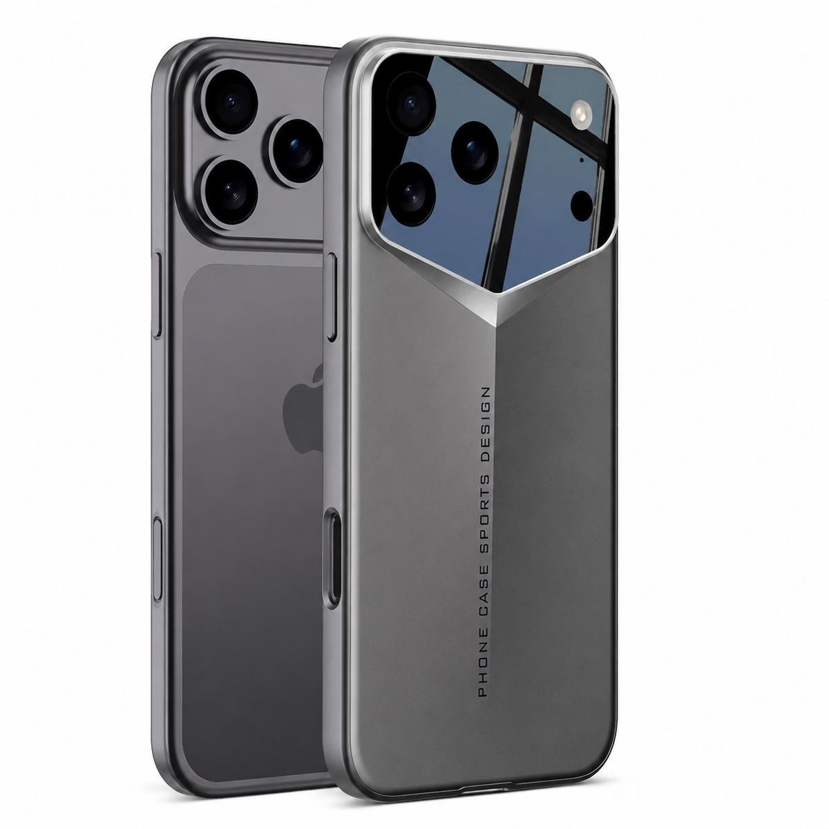 Premium iPhone Case Slim Matte Hard PC Full Coverage Camera Lens Protection Shockproof Anti Fingerprint Lightweight Scratch Resistant Wireless Charging