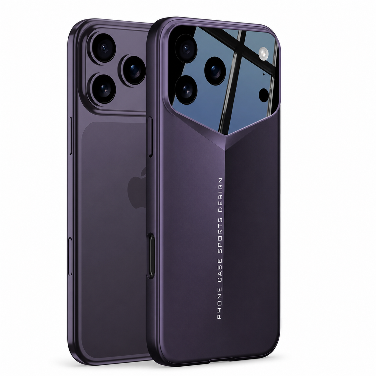 Premium iPhone Case Slim Matte Hard PC Full Coverage Camera Lens Protection Shockproof Anti Fingerprint Lightweight Scratch Resistant Wireless Charging